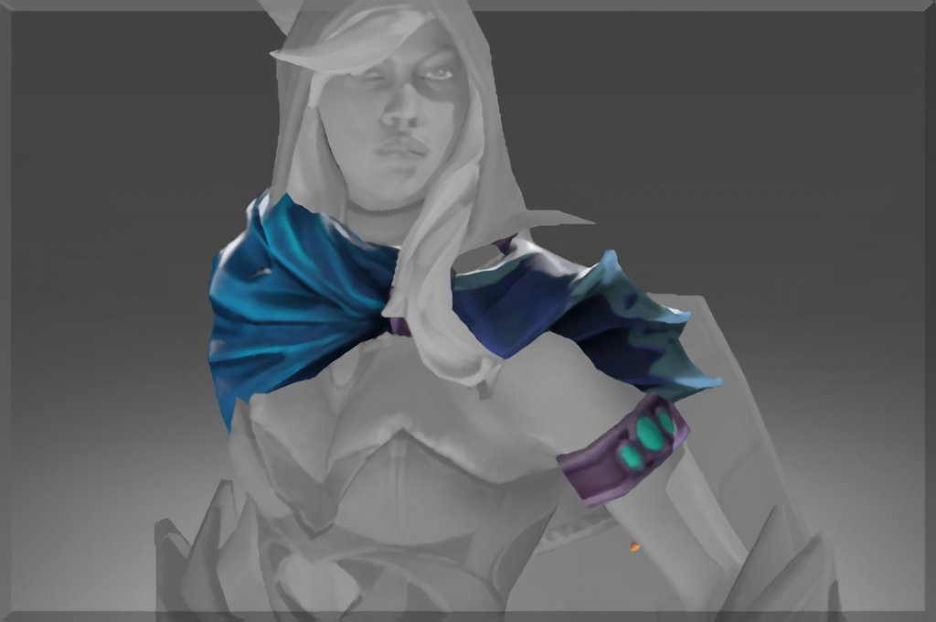 Drow ranger - Mantle Of The Wyvern Skin