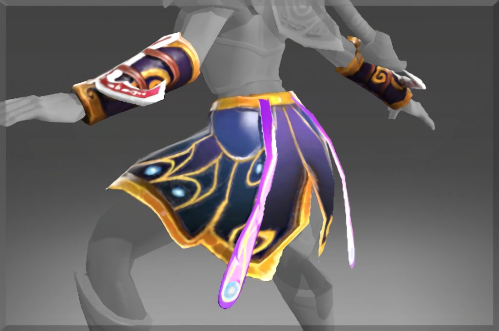 Templar assassin - Skirt Of The Fluttering Amethyst